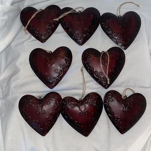 Decorative shatter proof Hearts (8)